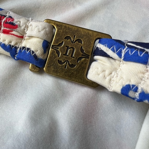 Nanette Lepore Deauville Vamp Sailboat Swimsuit Underwire Bathing Suit size M - Picture 10 of 15